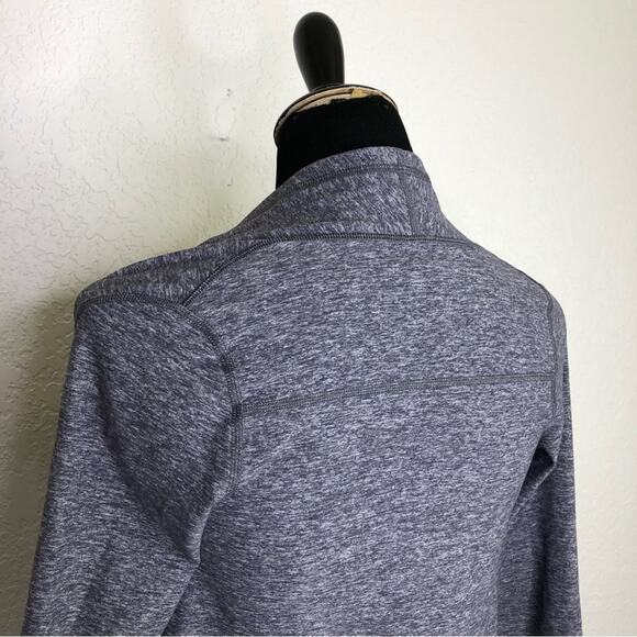 Ivivva girls gray open front tie waist jacket top size 8 - Picture 10 of 13